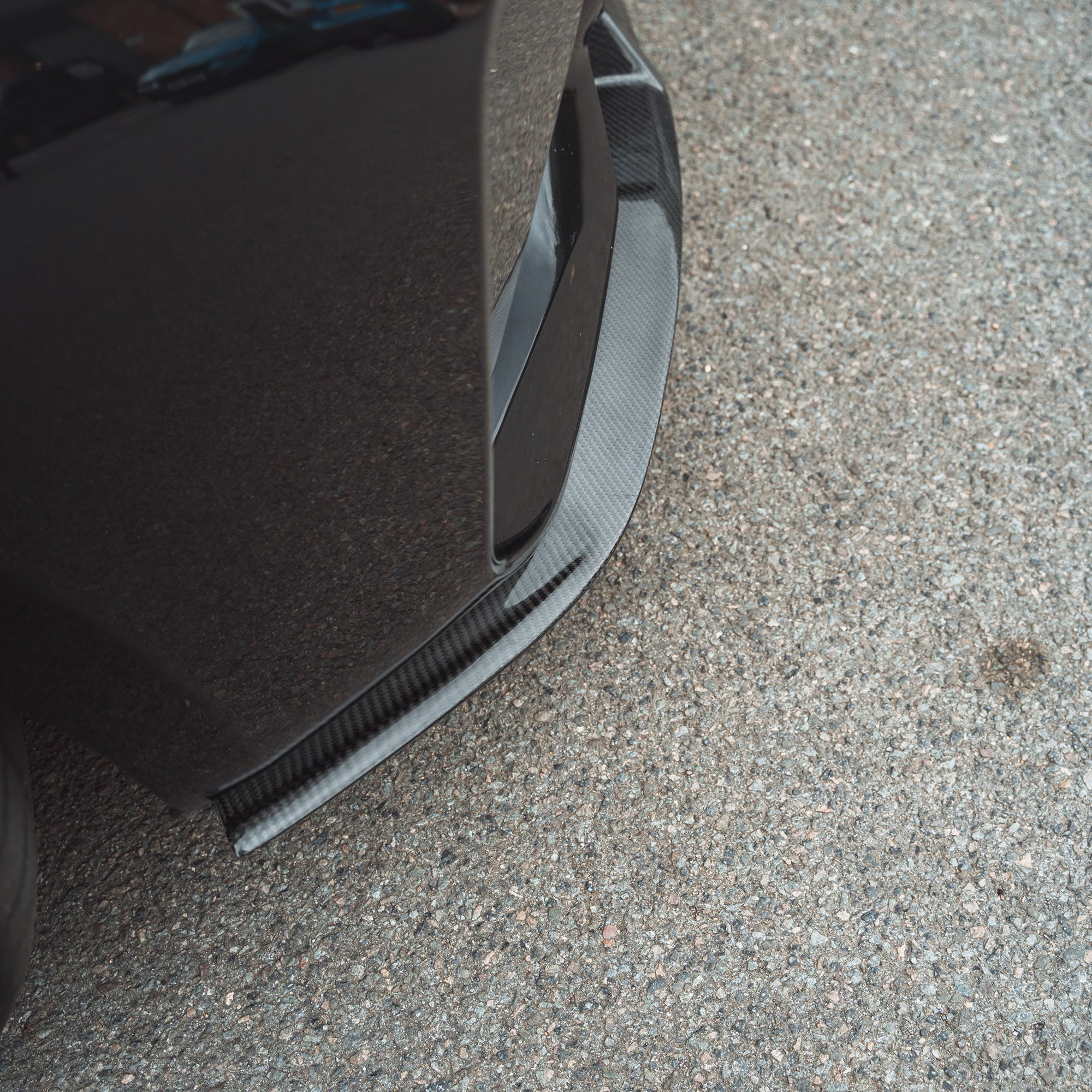 BMW M2 F87 N55(OG) 2015-2017 CARBON FIBRE SPLITTER - V2