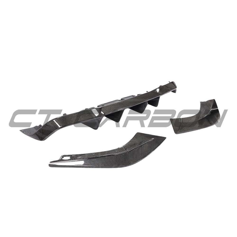 BMW M2 / M2C F87 CARBON FIBRE DIFFUSER - V3