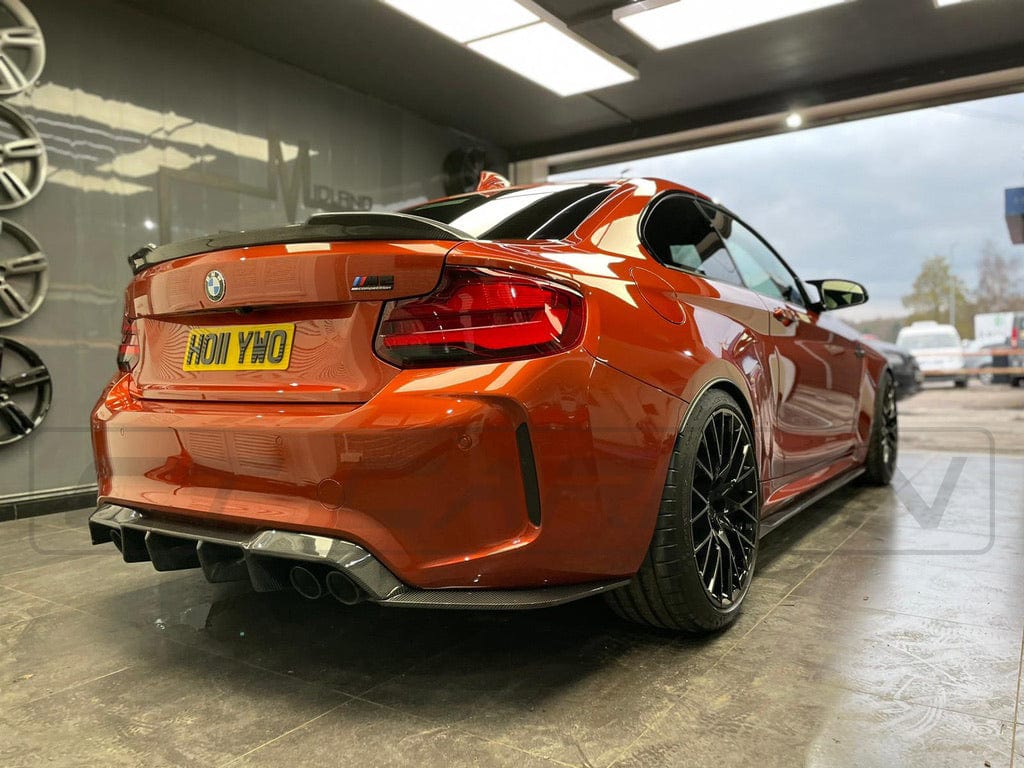BMW M2 / M2C F87 CARBON FIBRE DIFFUSER - V3