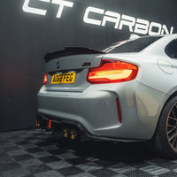 BMW M2 / M2C F87 & F22 2 SERIES CARBON FIBRE DUCKTAIL SPOILER - V4