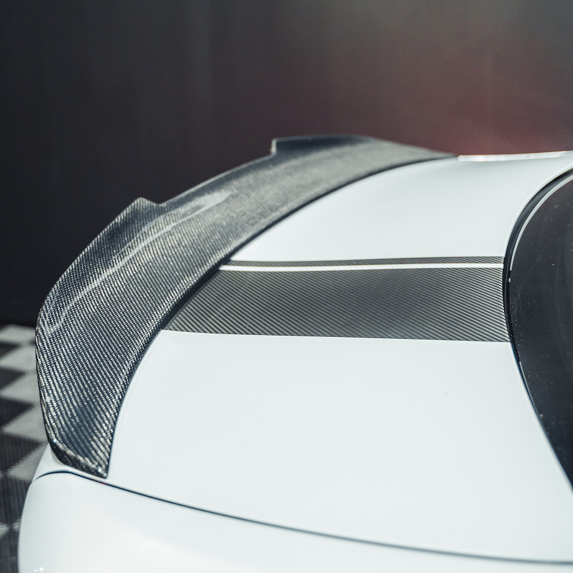 BMW M2 / M2C F87 & F22 2 SERIES CARBON FIBRE DUCKTAIL SPOILER - V4