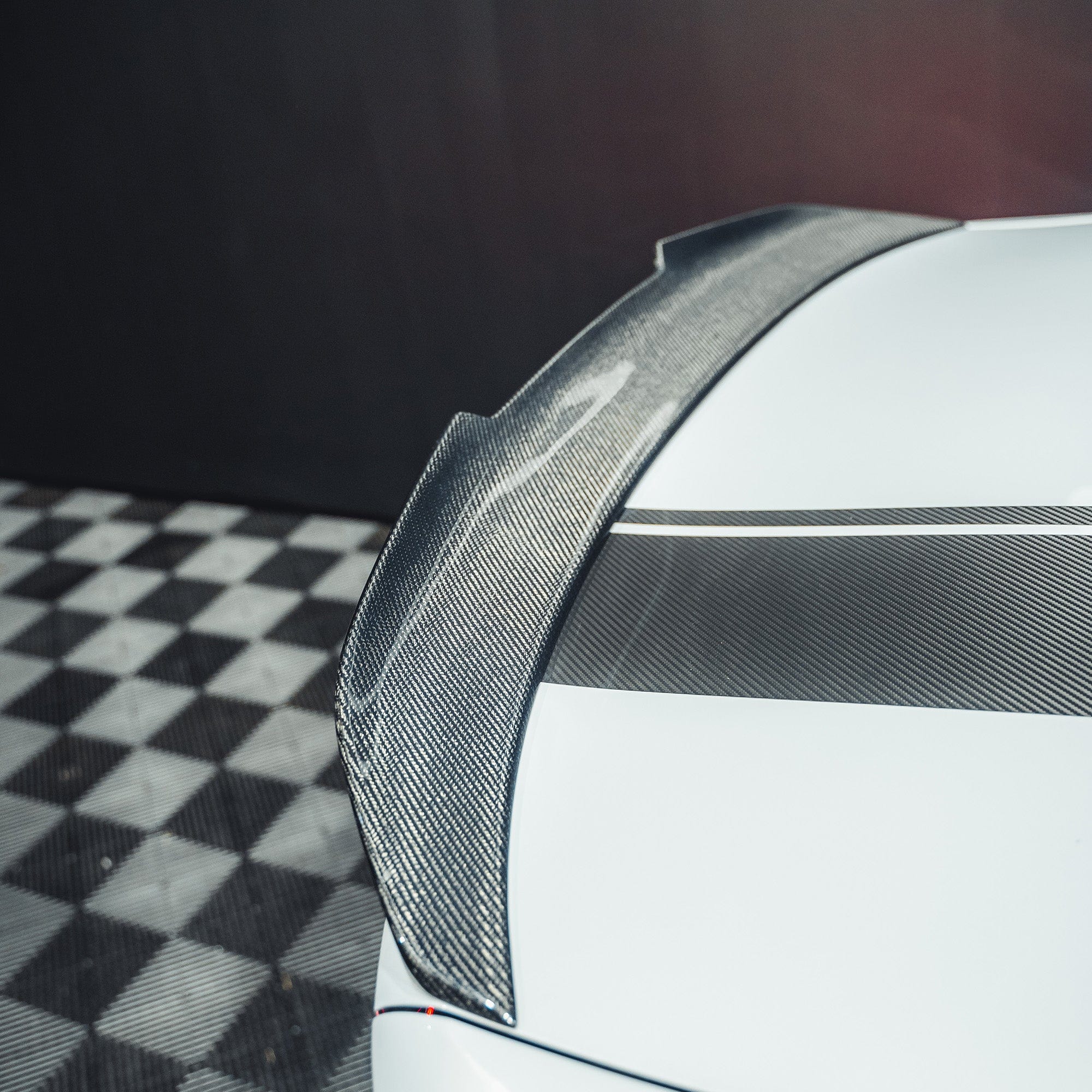 BMW M2 / M2C F87 & F22 2 SERIES CARBON FIBRE DUCKTAIL SPOILER - V4