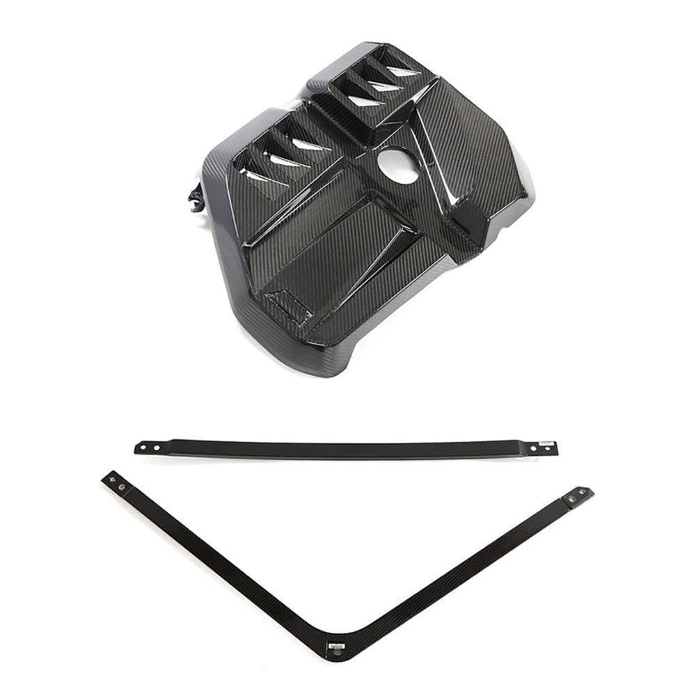 BMW M2 M3 & M4 G87/G80/G81/G82/G83 CARBON FIBRE ENGINE DRESS UP KIT - V2
