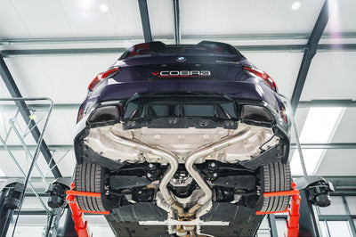 Cobra Exhausts - BMW M240i (G42) (21>) Venom Race Rear Axle Back (Back Box Delete) Performance Exhaust