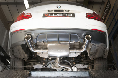 Cobra Exhausts - BMW M240i (F22/F23) (16-21) Rear Box (Cobra PPF Fitment)