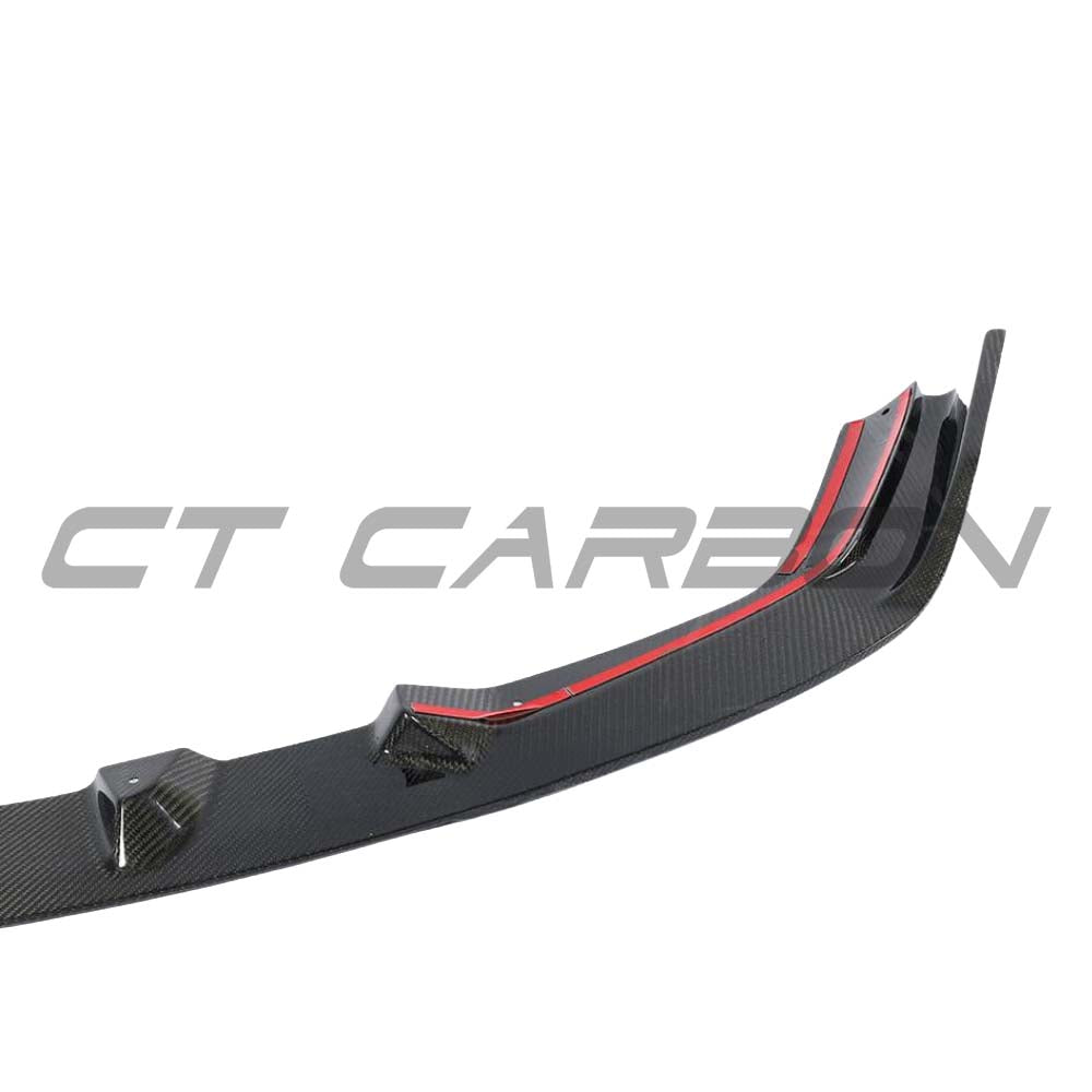 BMW M2C F87 2016-2021 CARBON FIBRE SPLITTER - V2