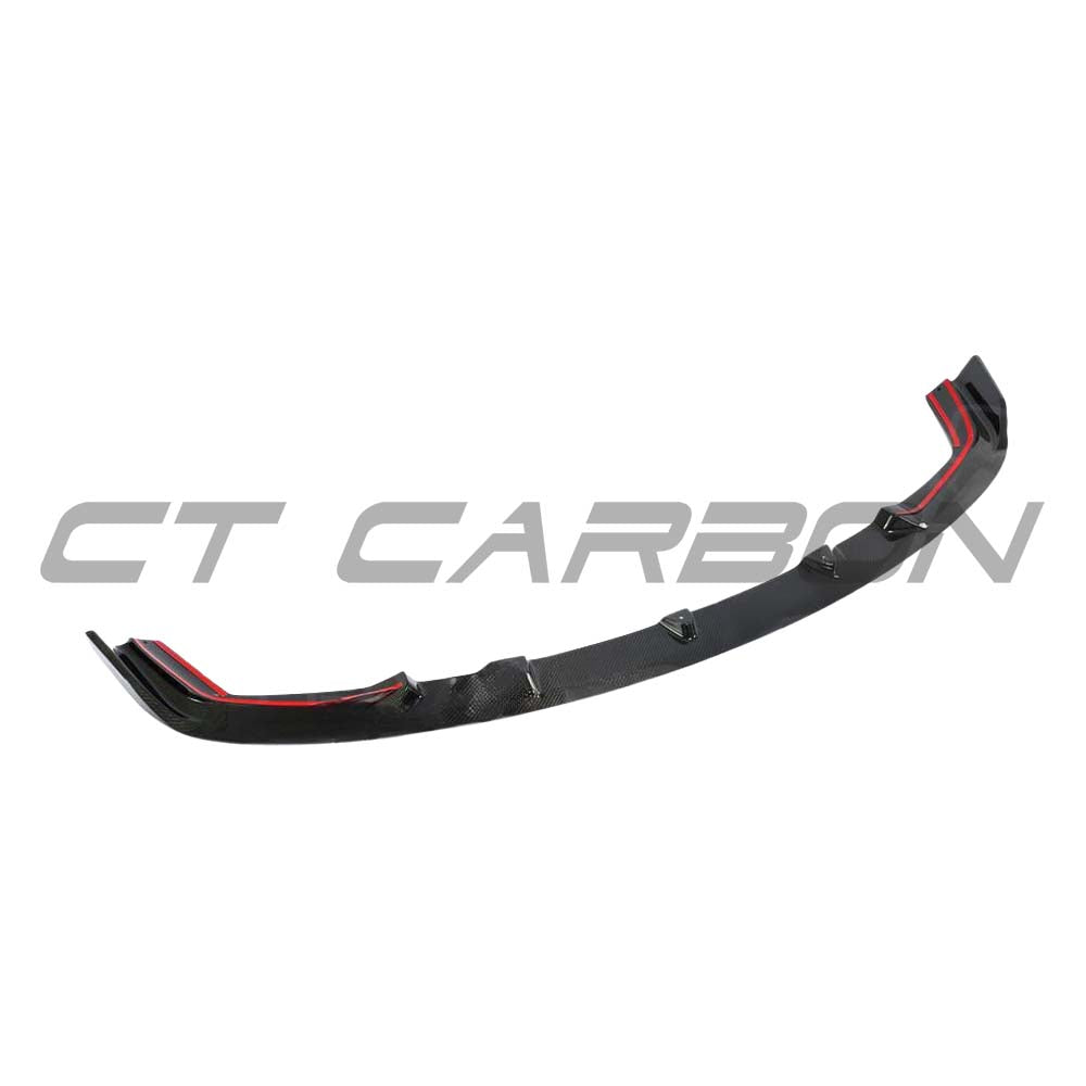 BMW M2C F87 2016-2021 CARBON FIBRE SPLITTER - V2