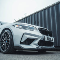 BMW M2C F87 CARBON FIBRE SPLITTER - V4