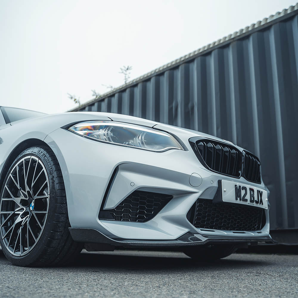 BMW M2C F87 CARBON FIBRE SPLITTER - V4