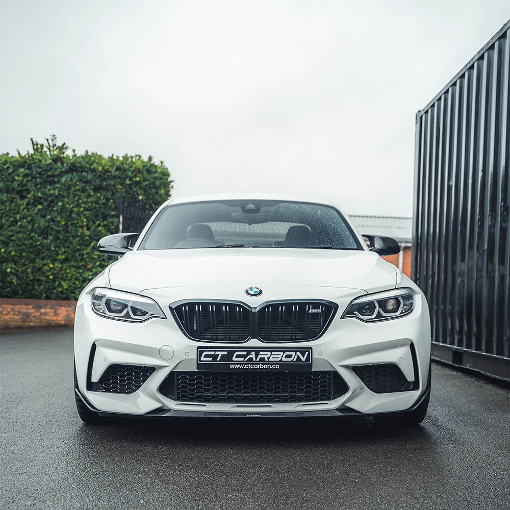 BMW F87 M2C CARBON FIBRE SPLITTER - V3