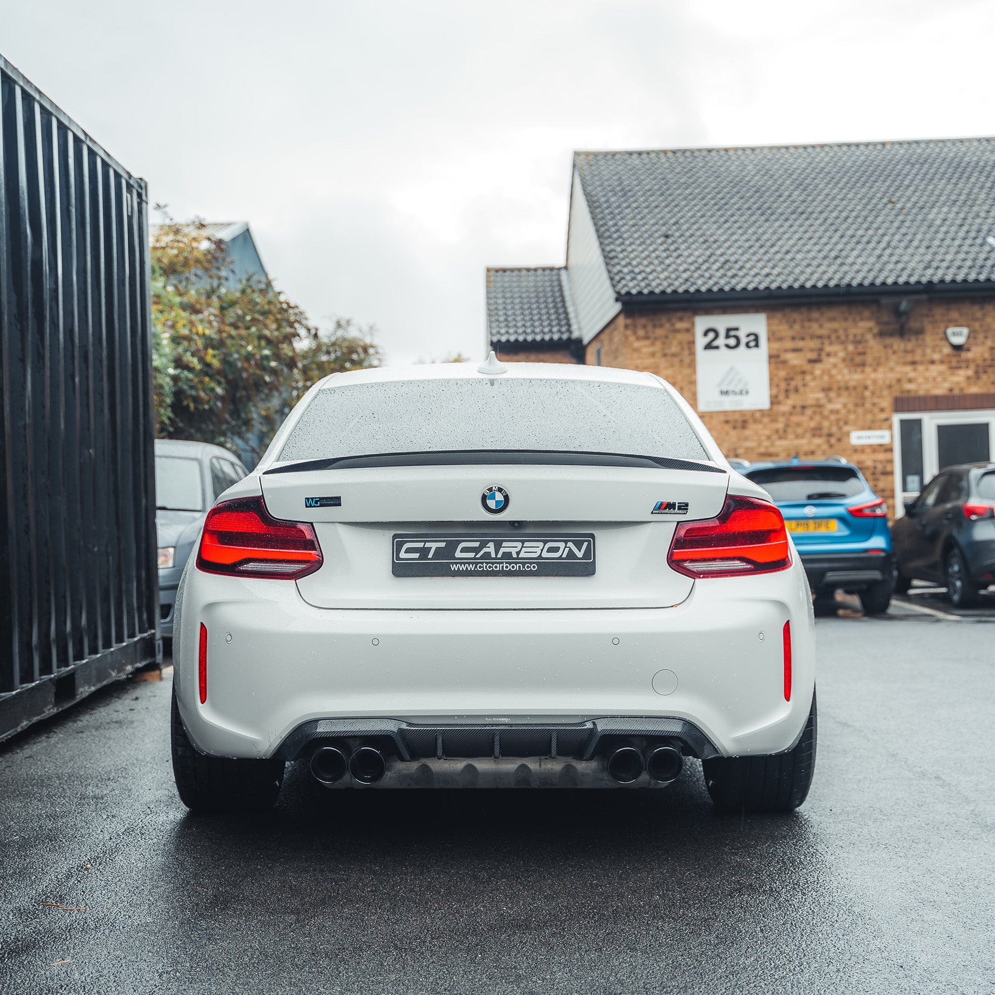 BMW M2/M2C F87 CARBON FIBRE DIFFUSER - V2