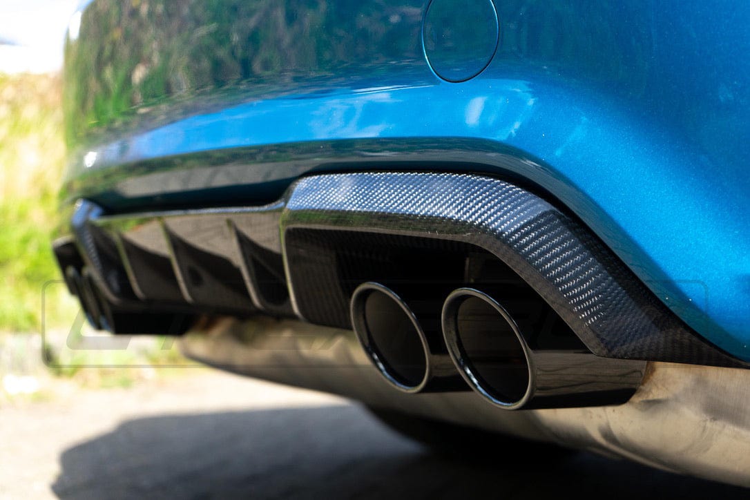 BMW M2/M2C F87 CARBON FIBRE DIFFUSER - V2