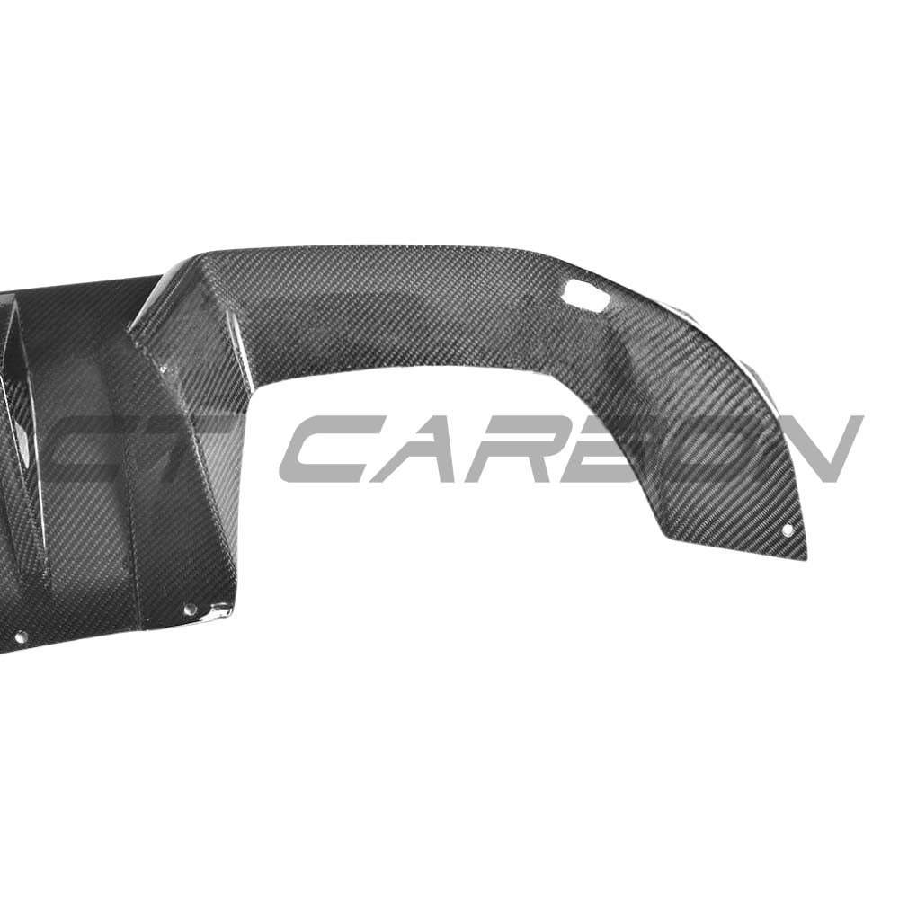 BMW M2/M2C F87 CARBON FIBRE DIFFUSER - V2
