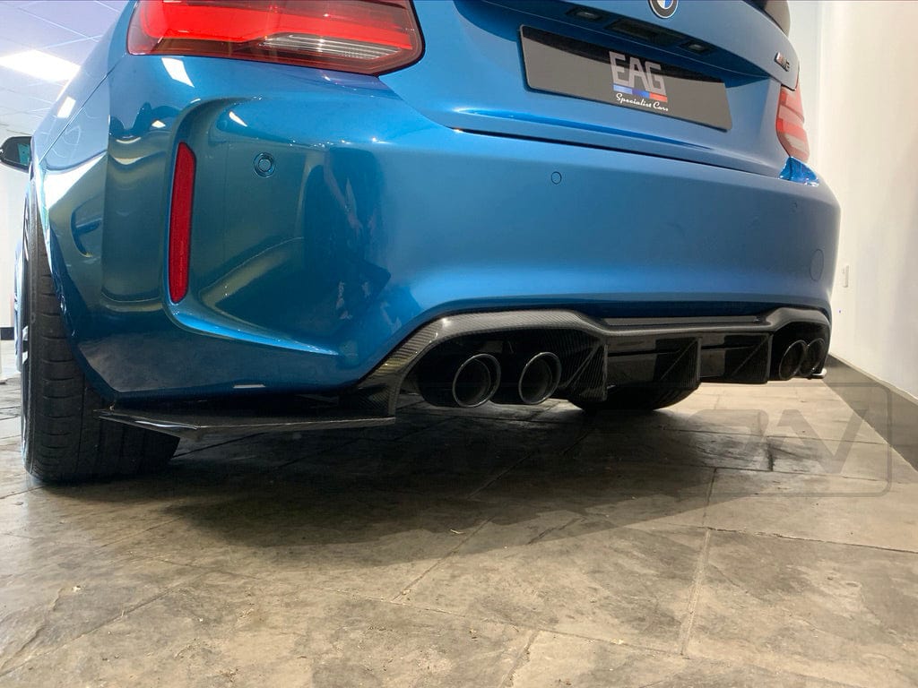 BMW M2/M2C F87 CARBON FIBRE DIFFUSER - V4