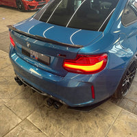 BMW M2/M2C F87 CARBON FIBRE DIFFUSER - V4