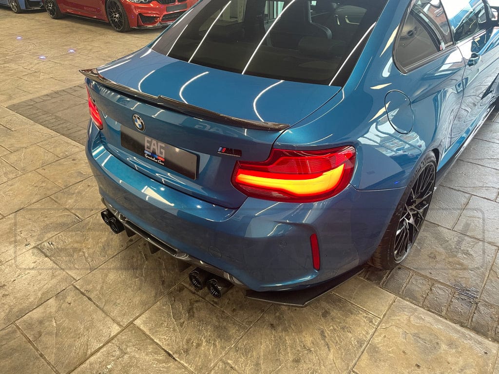 BMW M2/M2C F87 CARBON FIBRE DIFFUSER - V4