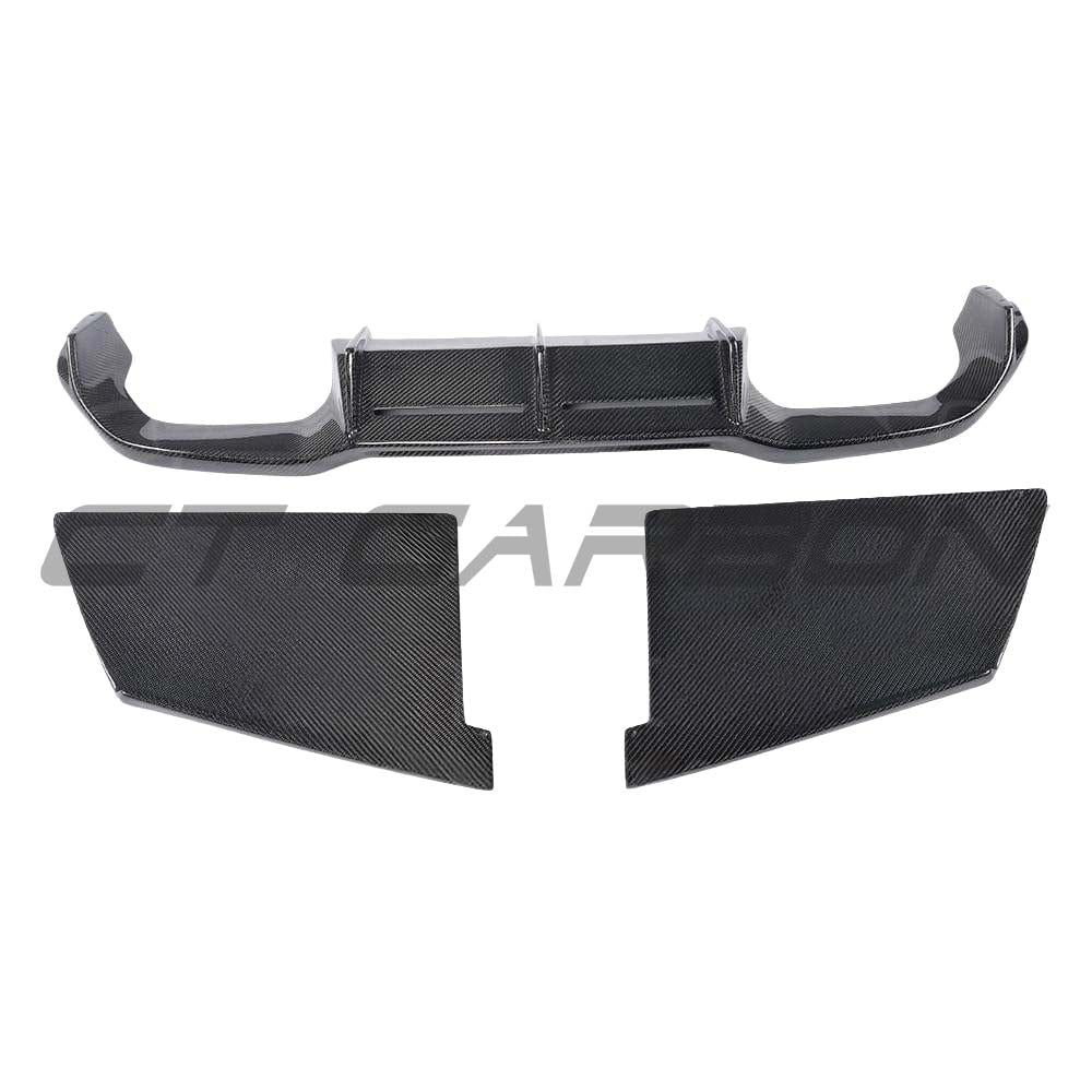 BMW M2/M2C F87 CARBON FIBRE DIFFUSER - V4