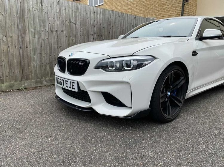 BMW M2/M2C F87 CARBON FIBRE MIDDLE SPLITTER - V5