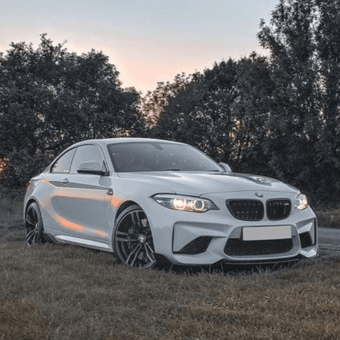 BMW M2/M2C F87 CARBON FIBRE MIDDLE SPLITTER - V5