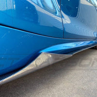 BMW M2/M2C F87 CARBON FIBRE SIDE SKIRTS - V2