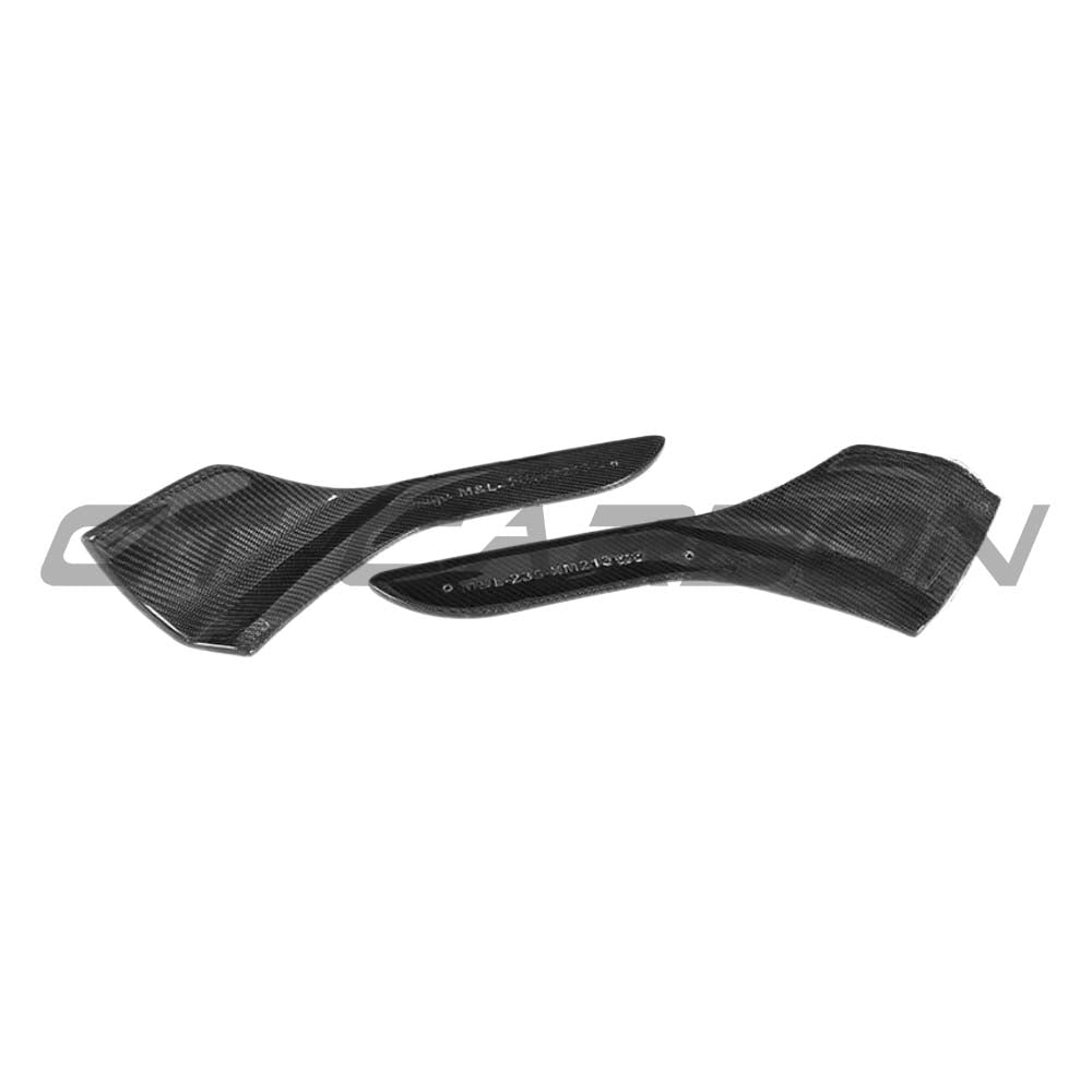 BMW M2/M2C F87 CARBON FIBRE SPLITTERS - V1
