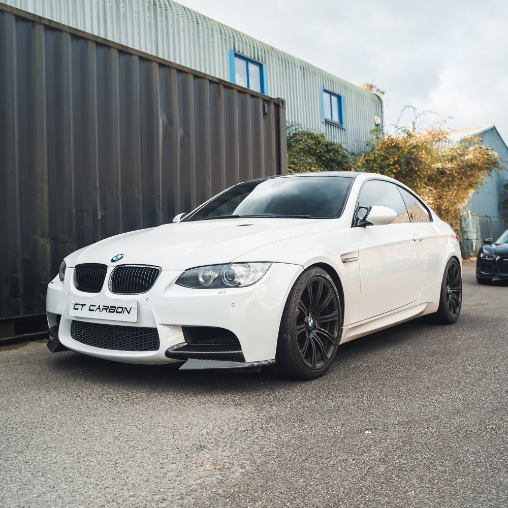 BMW M3 E92/E90 CARBON FRONT CANARD SPLITTERS