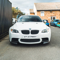 BMW M3 E92/E90 CARBON FRONT CANARD SPLITTERS