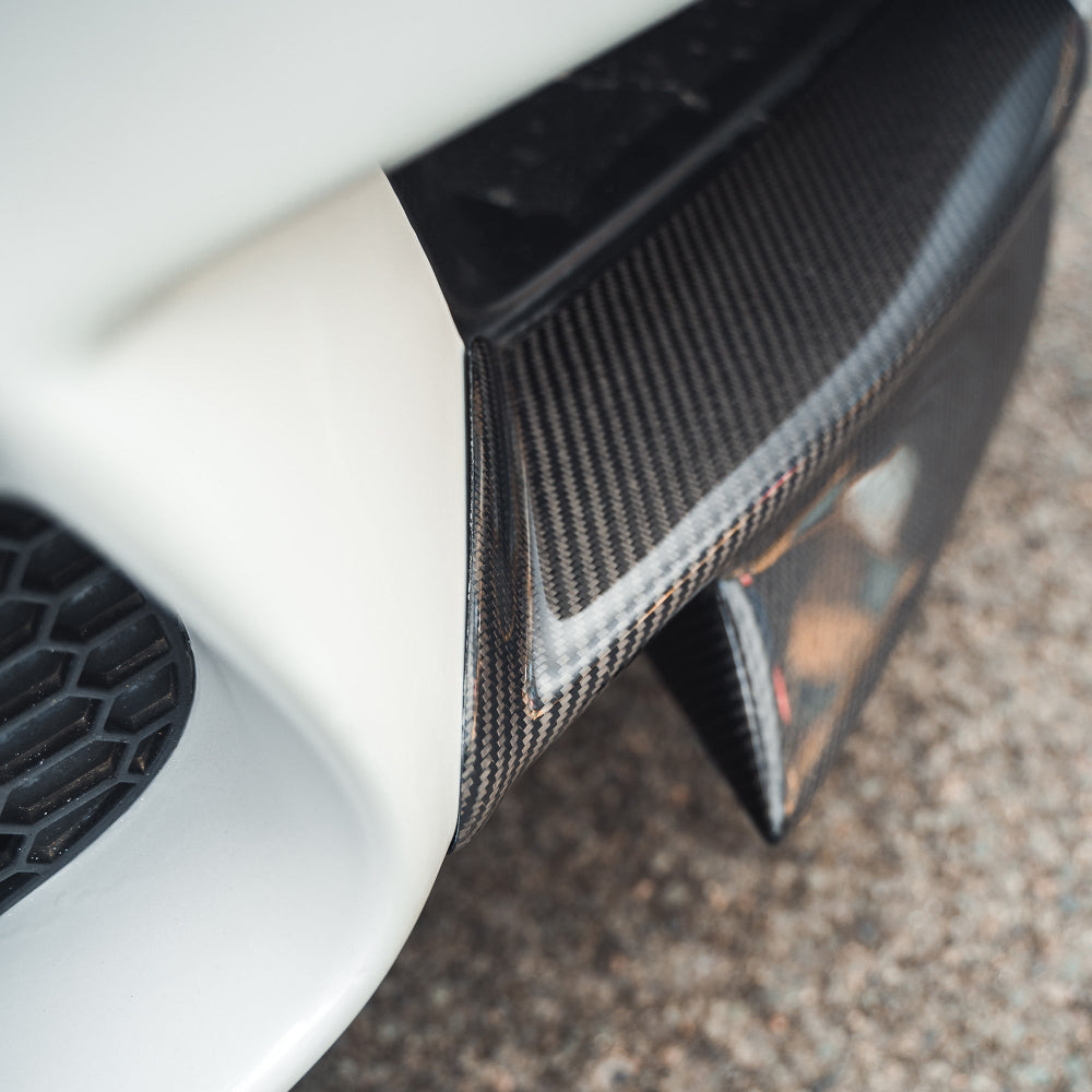BMW M3 E92/E90 CARBON FRONT CANARD SPLITTERS