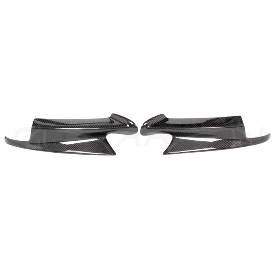 BMW M3 E92/E90 CARBON FRONT CANARD SPLITTERS
