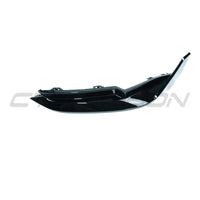 BMW M3 (G80 G81) GLOSS BLACK REAR BUMPER CORNERS