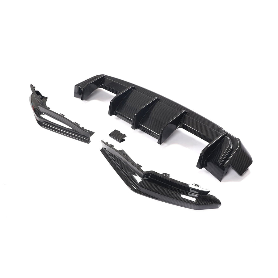 BMW M3 G80/G81 CARBON FIBRE DIFFUSER - V1 - CT DESIGN