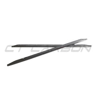 BMW M3 G80/G81 CARBON FIBRE SIDE SKIRT EXTENSIONS - V6