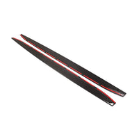 BMW M3 G80/G81 CARBON FIBRE SIDE SKIRT EXTENSIONS - V3 - CT DESIGN