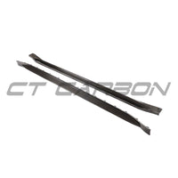 BMW M3 G80/G81 CARBON FIBRE SIDE SKIRT REPLACEMENT & EXTENSION - CT DESIGN
