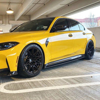 BMW M3 G80/G81 CARBON FIBRE SIDE SKIRT REPLACEMENT - V4 - CT DESIGN