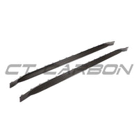 BMW M3 G80/G81 CARBON FIBRE SIDE SKIRT REPLACEMENT - V4 - CT DESIGN