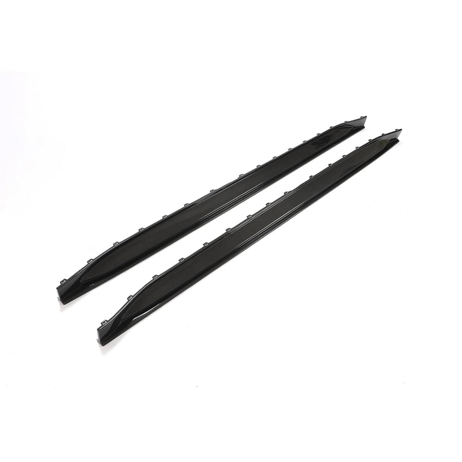 BMW M3 G80/G81 CARBON FIBRE SIDE SKIRT REPLACEMENT - V2 - CT DESIGN