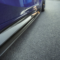 BMW M3 G80/G81 CARBON FIBRE SIDE SKIRT REPLACEMENT & EXTENSION - CT DESIGN