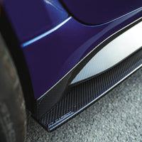 BMW M3 G80/G81 CARBON FIBRE SIDE SKIRT REPLACEMENT & EXTENSION - CT DESIGN
