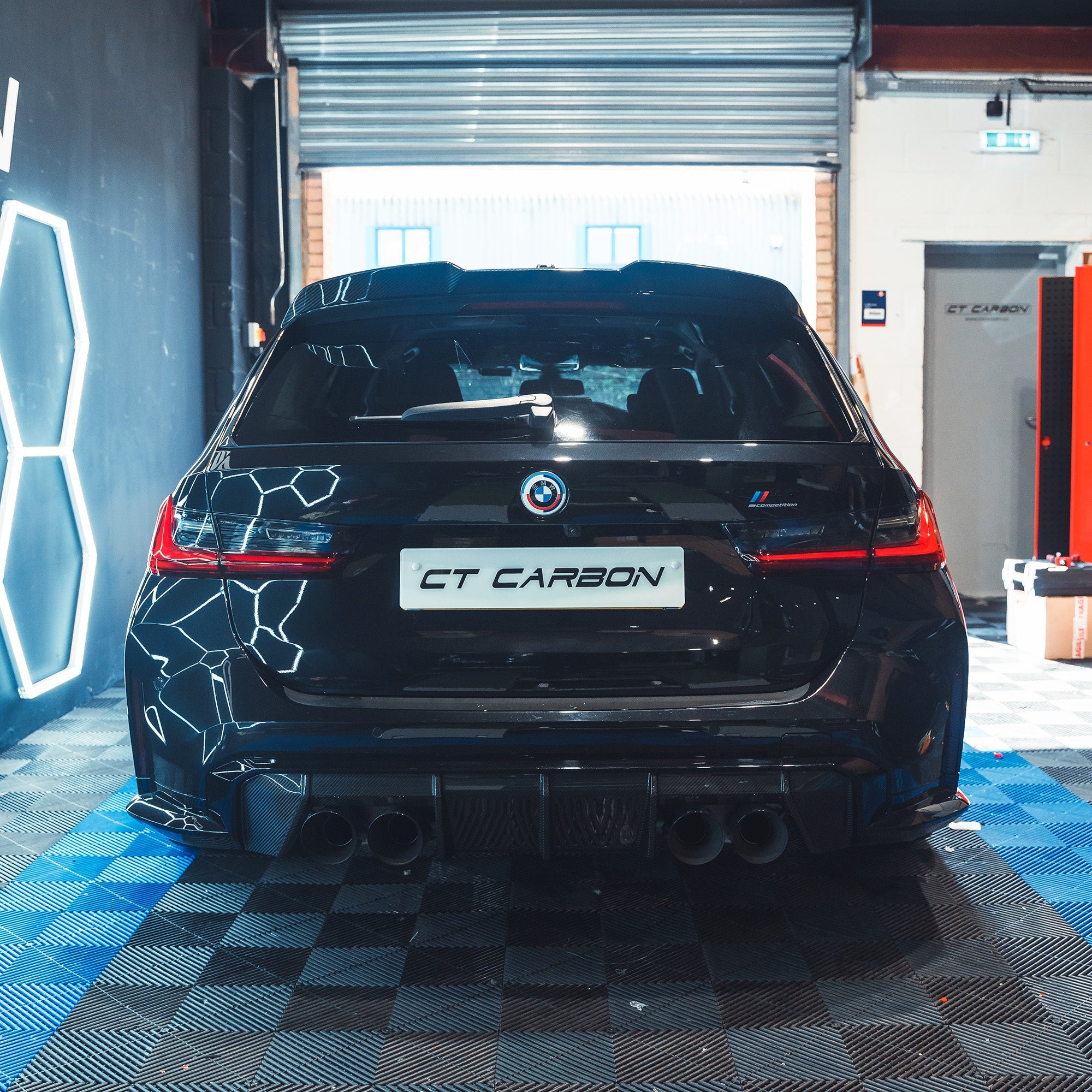 BMW M3 G81/G21 3 SERIES CARBON FIBRE SPOILER - V1 - CT DESIGN