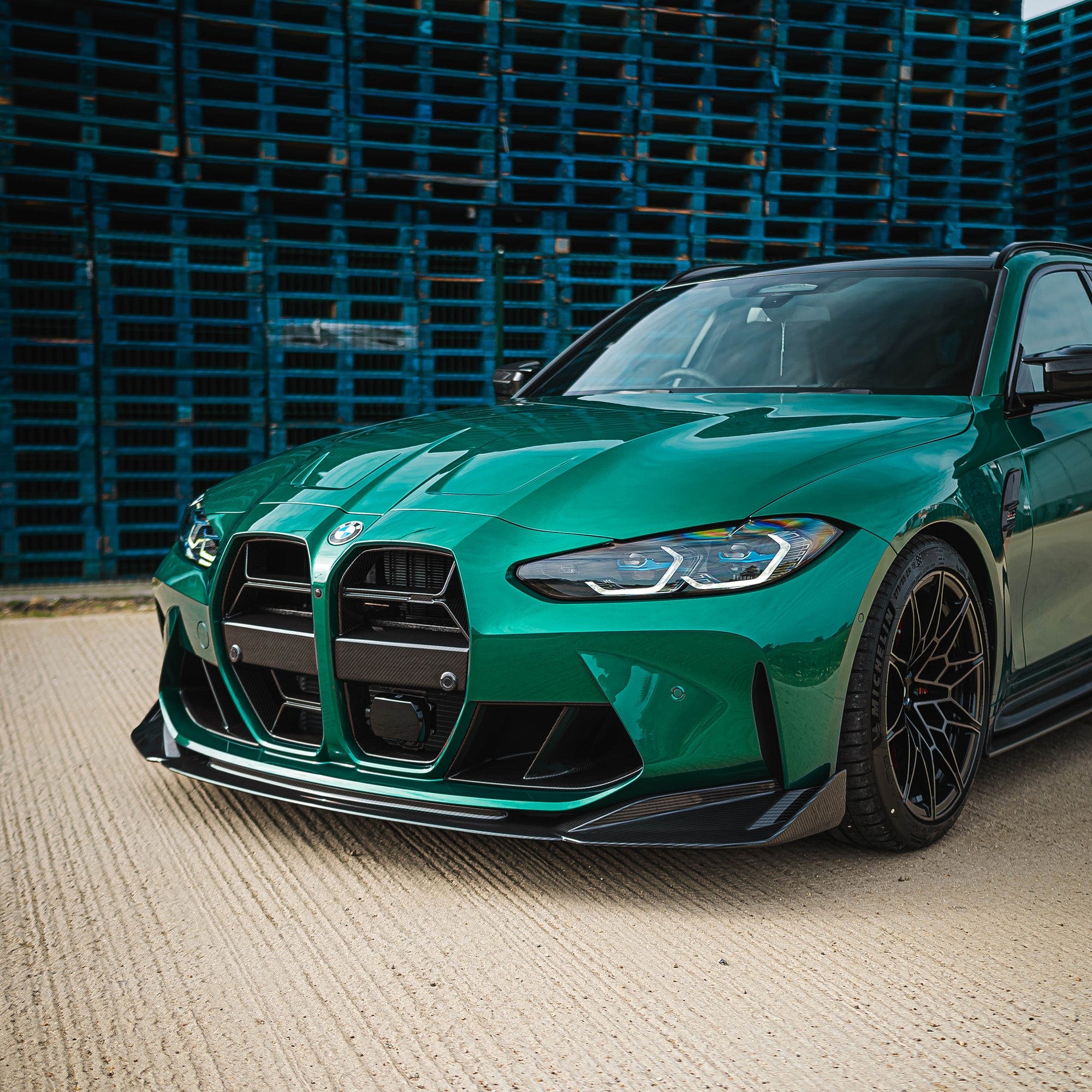 BMW M3 & M4 G80/G81/G82/G83 CARBON FIBRE SPLITTER - V3