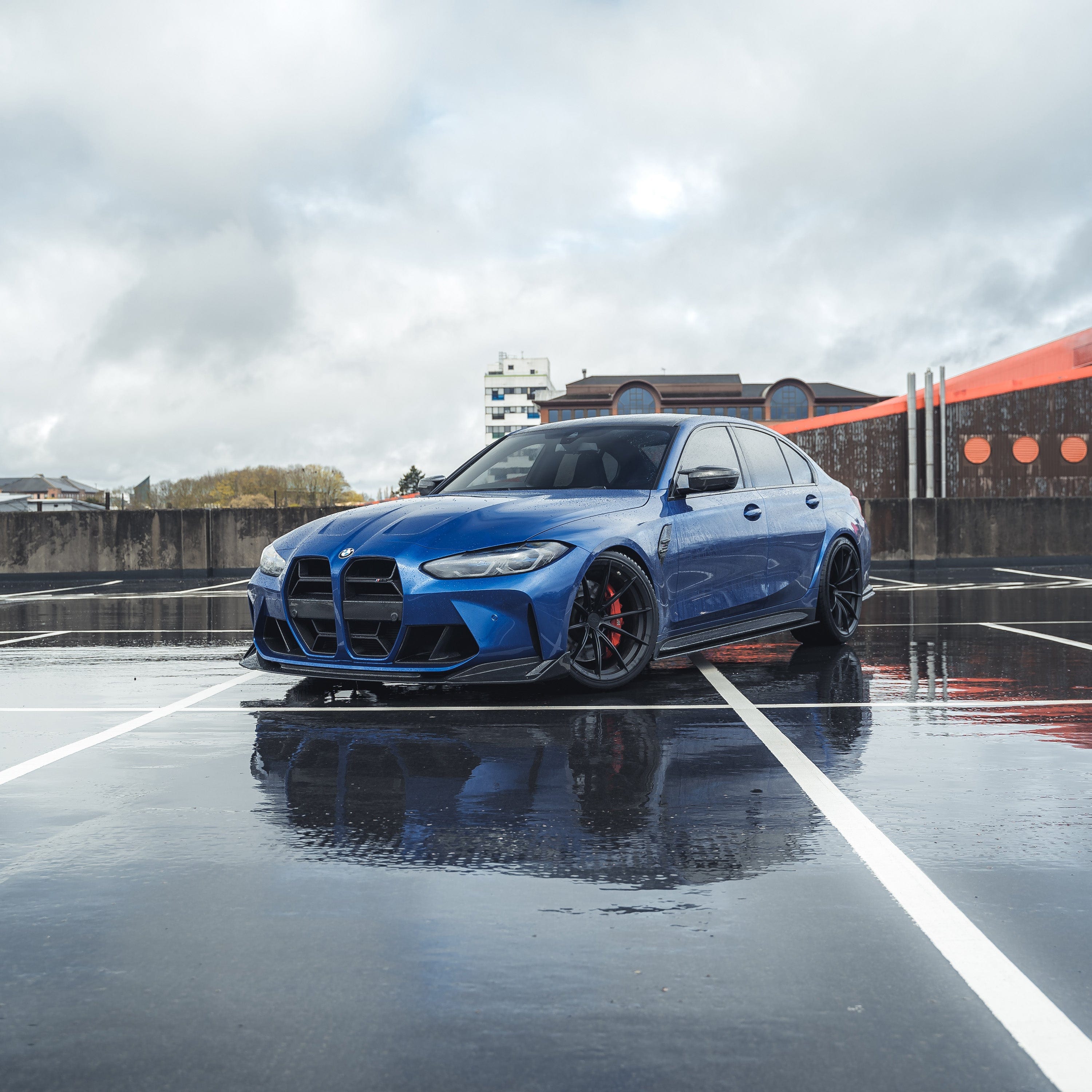 BMW M3 & M4 G80/G81/G82/G83 CARBON FIBRE SPLITTER - V3