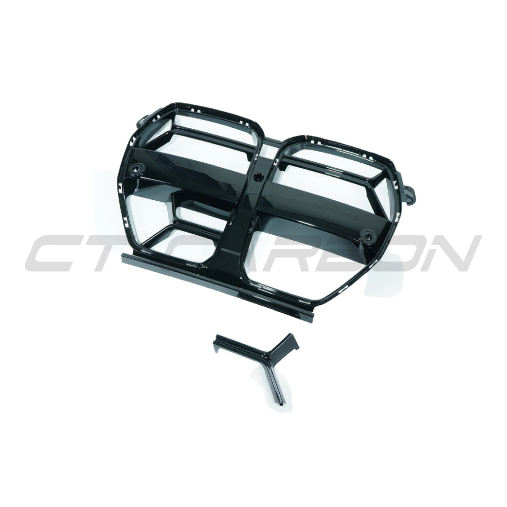 BMW M3 & M4 G80/G81/G82/G83 GLOSS BLACK GRILLE - V1