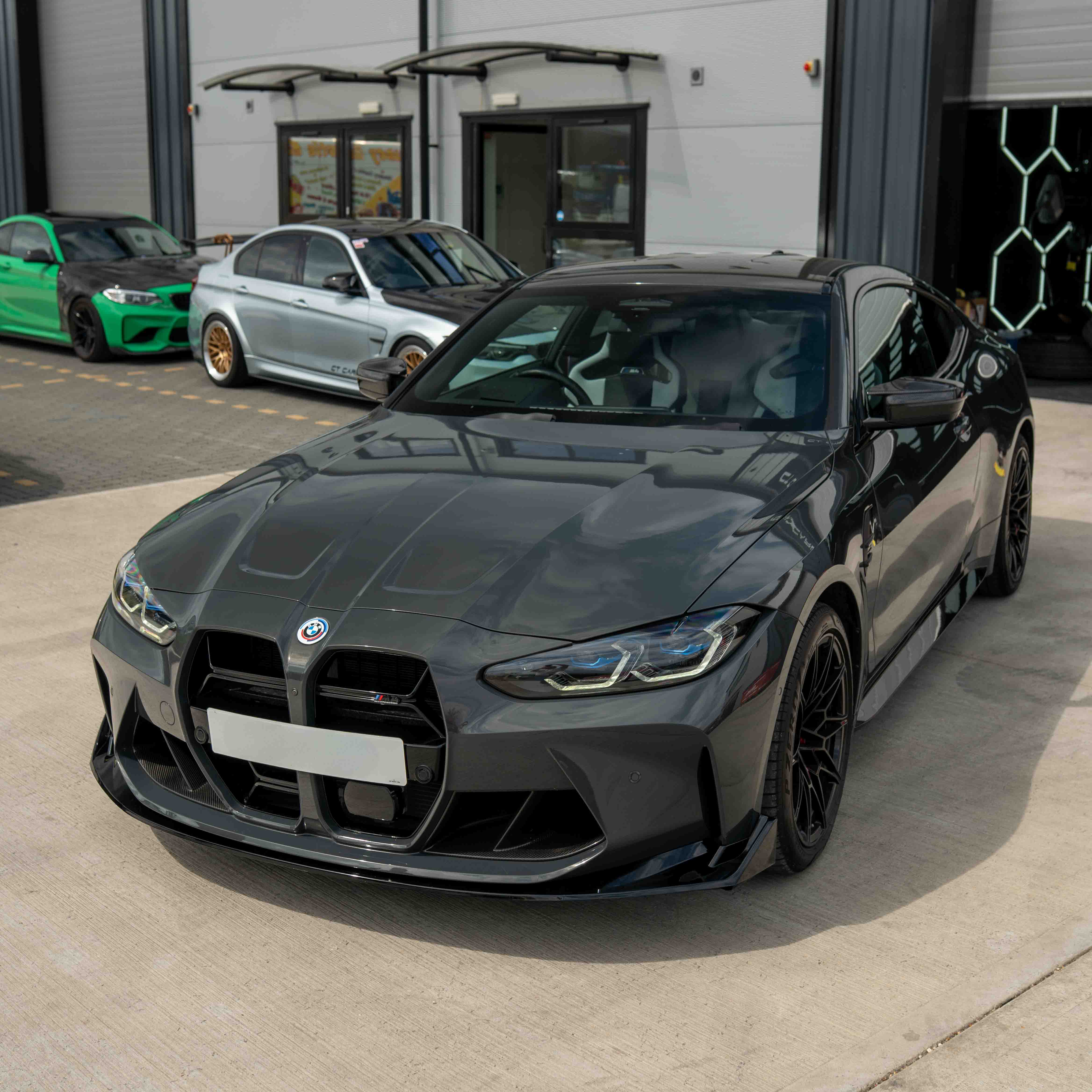 BMW M3 & M4 G80/G81/G82/G83 GLOSS BLACK SPLITTER - V1
