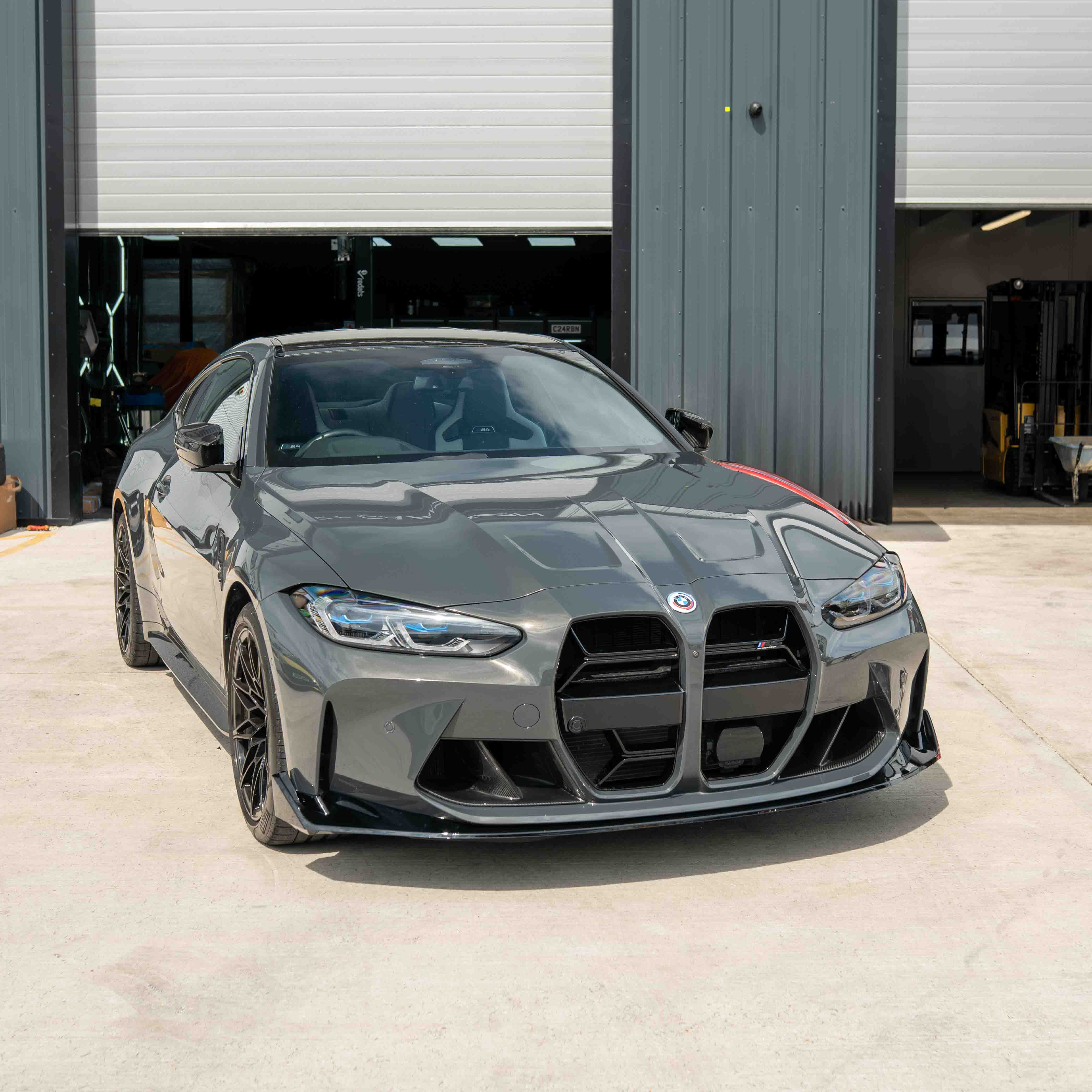 BMW M3 & M4 G80/G81/G82/G83 GLOSS BLACK SPLITTER - V1
