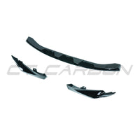 BMW M3 & M4 G80/G81/G82/G83 GLOSS BLACK SPLITTER - V2