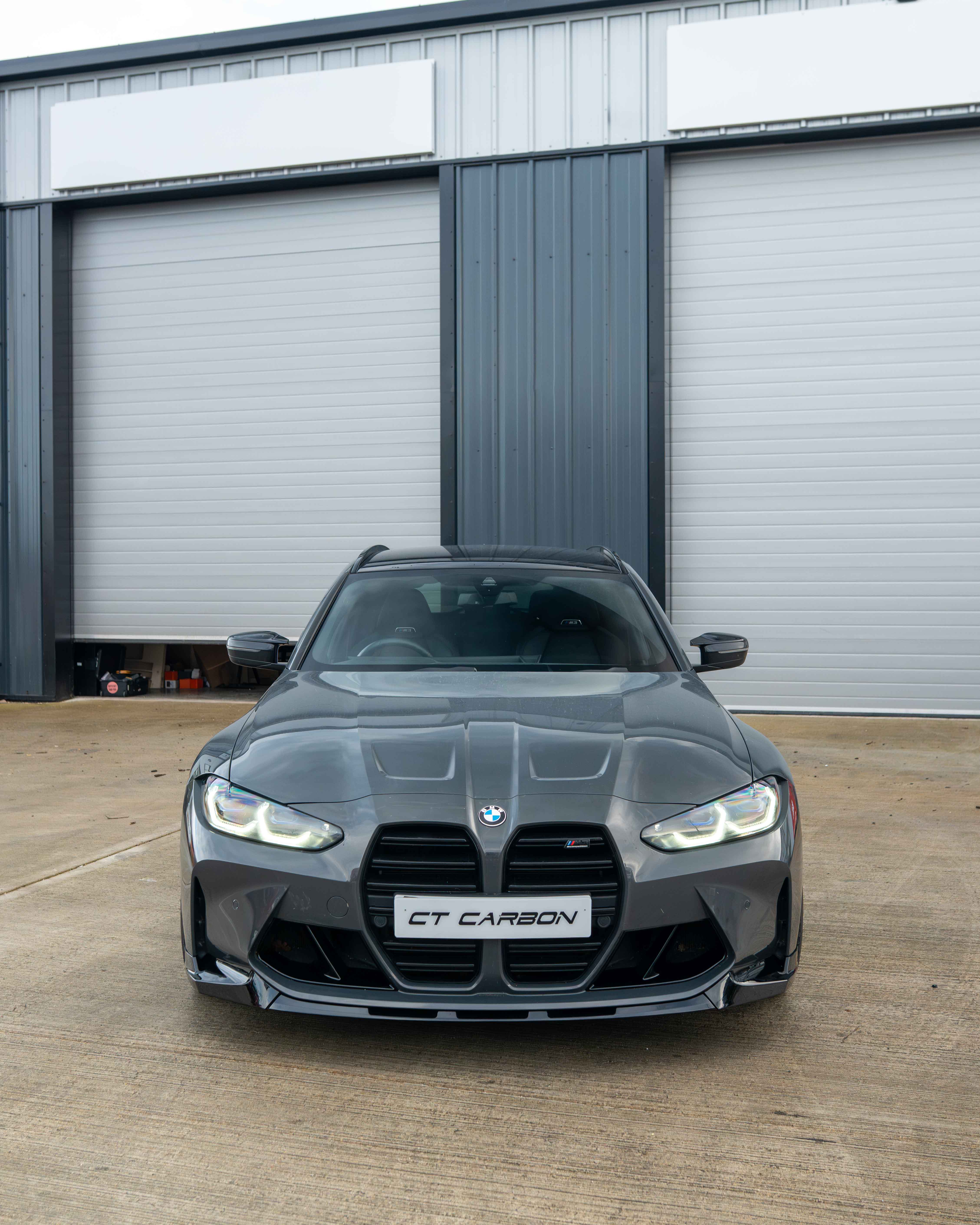 BMW M3 & M4 G80/G81/G82/G83 GLOSS BLACK SPLITTER - V2