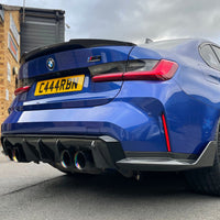 BMW M3/3 SERIES G80/G20 2018+ CARBON FIBRE SPOILER - V8