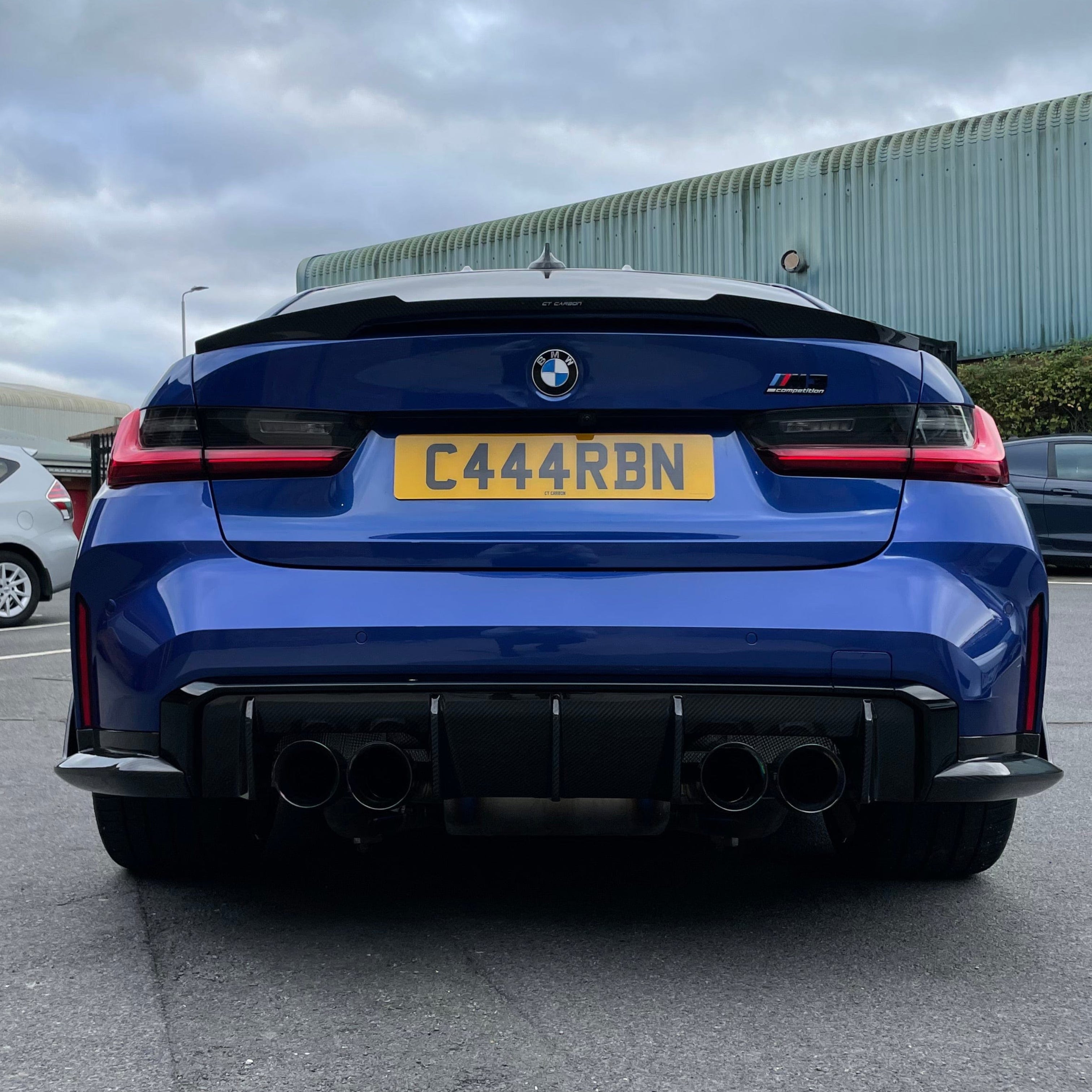 BMW M3/3 SERIES G80/G20 2018+ CARBON FIBRE SPOILER - V8