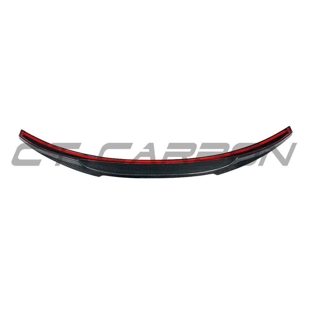 BMW M3/3 SERIES G80/G20 2018+ WET CARBON FIBRE SPOILER - V3